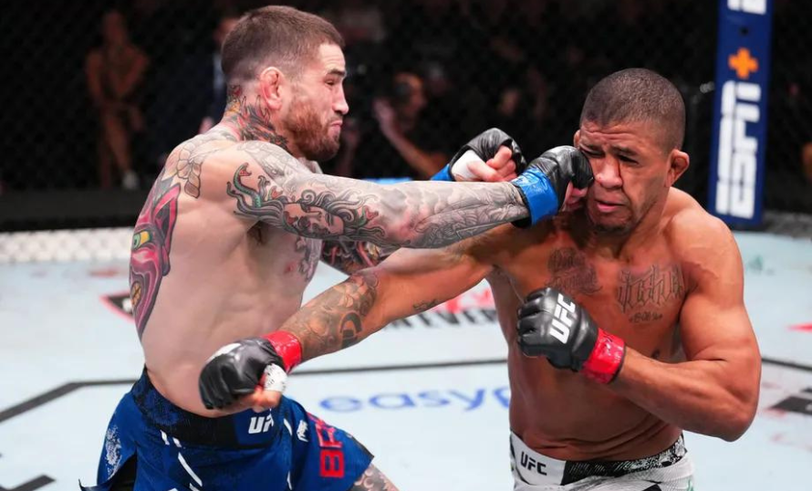 Sean Brady Domina a Gilbert Burns en una Guerra de Cinco Rounds en UFC Fight Night