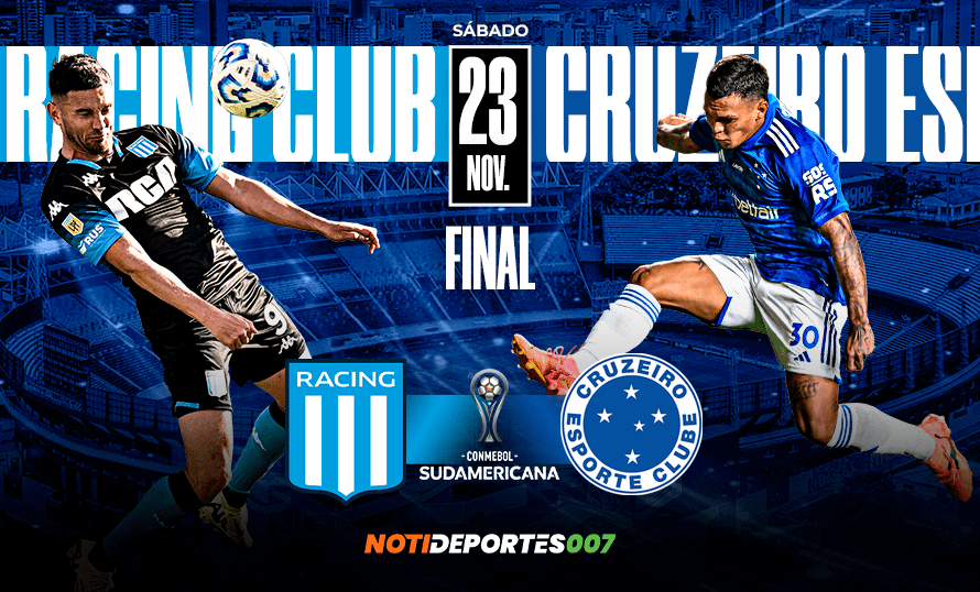 Final de la Copa Sudamericana 2024: Racing vs. Cruzeiro, Todo Listo para una Definición Histórica