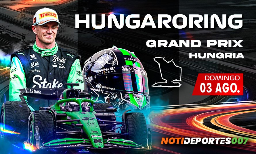 Fórmula 1: Todo listo para el Gran Premio de Hungría 2025 en Hungaroring