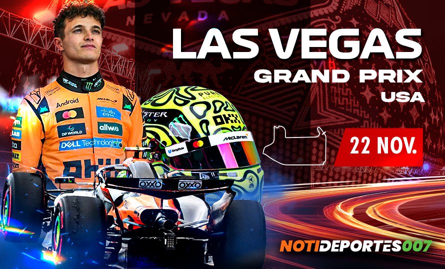 GP de Las Vegas 2025: La F1 se prepara para un show único en el Strip