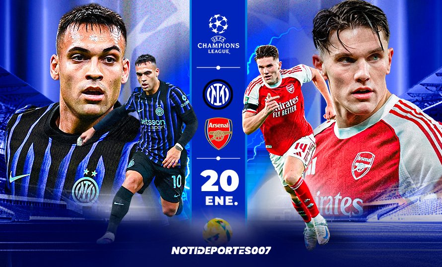 Inter de Milán vs Arsenal: Duelo decisivo en la Champions League