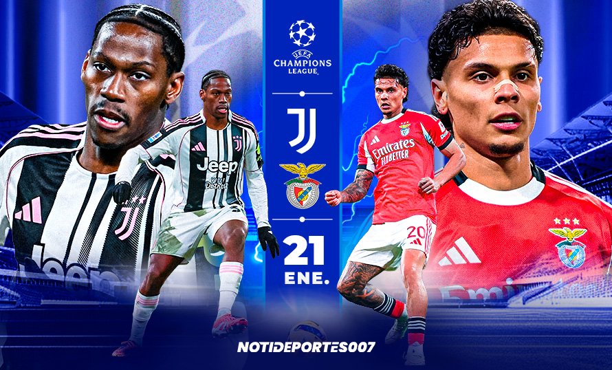 Juventus vs Benfica: previa de la Champions League