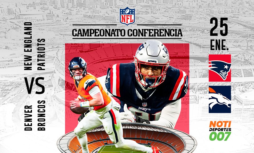 Patriots vs. Broncos: Campeonato de Conferencia AFC de la NFL