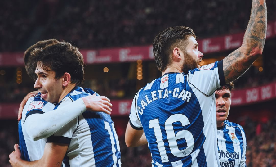 Copa del Rey – Semifinal (Ida): Real Sociedad vence 1-0 a Athletic Bilbao y toma ventaja en el derbi vasco