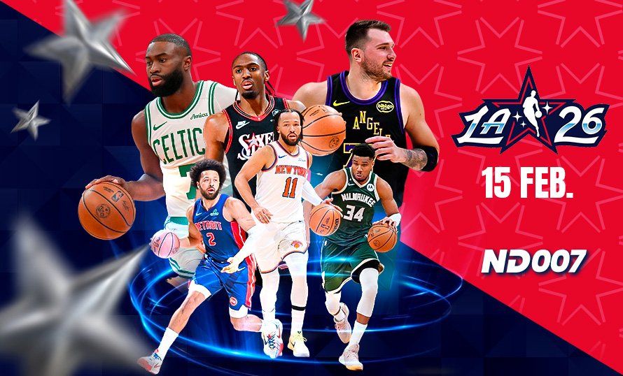 NBA All-Stars 2026: espectáculo, nuevo formato y las mejores estrellas en Los Ángeles