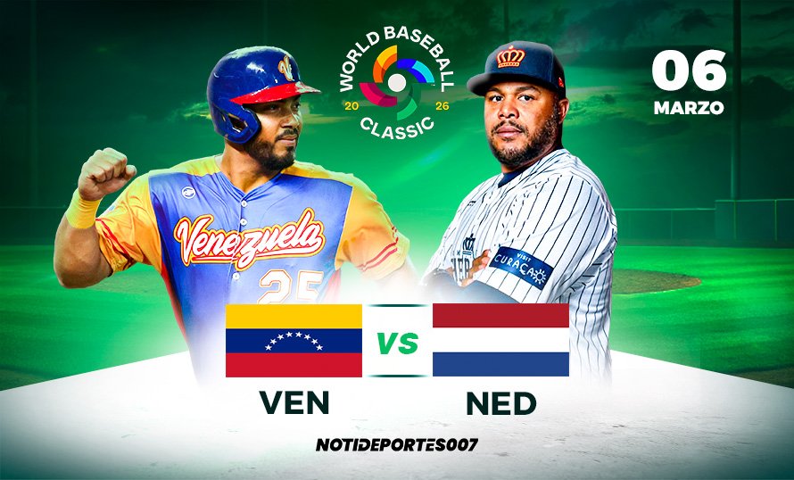 Venezuela inicia con victoria el Clásico Mundial: 6-2 ante Países Bajos