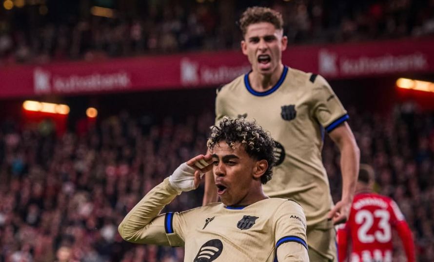 Barcelona vence al Athletic (1-0) con un golazo de Lamine Yamal