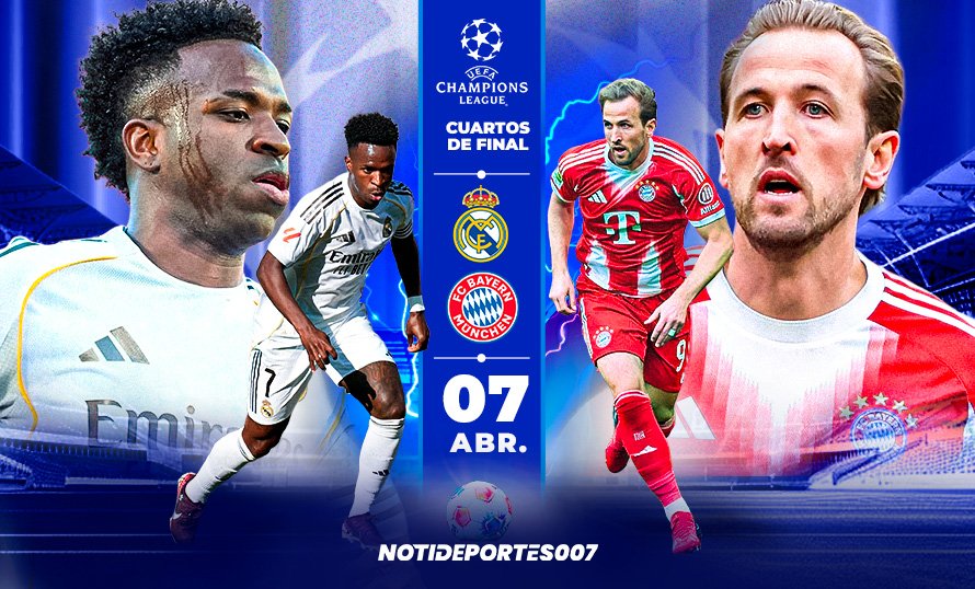 Champions League: Real Madrid y Bayern Múnich se citan en un duelo de gigantes por los cuartos de final