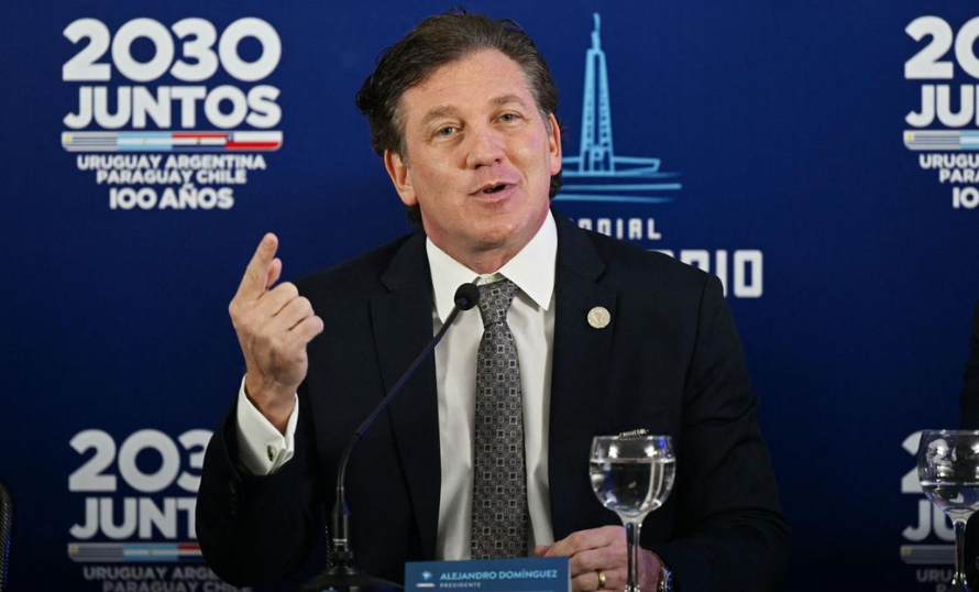 Alejandro Domínguez anuncia un Mundial 2030 con 64 selecciones y confirma partidos inaugurales en Uruguay, Argentina y Paraguay