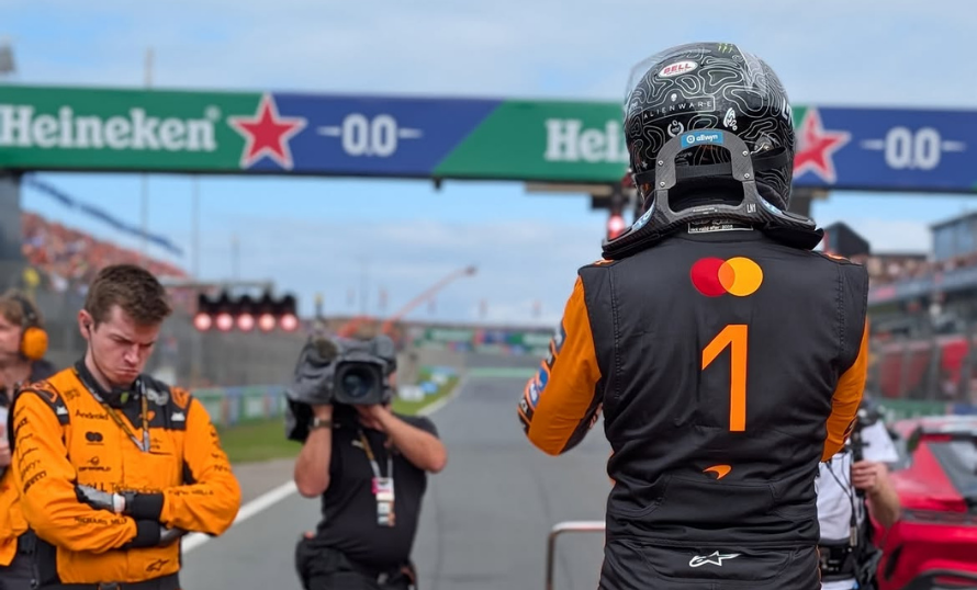 Lando Norris gana en Zandvoort y se lleva un caótico GP de Países Bajos