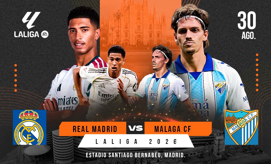Real Madrid recibe al Málaga con el objetivo de mantener el pleno en LaLiga