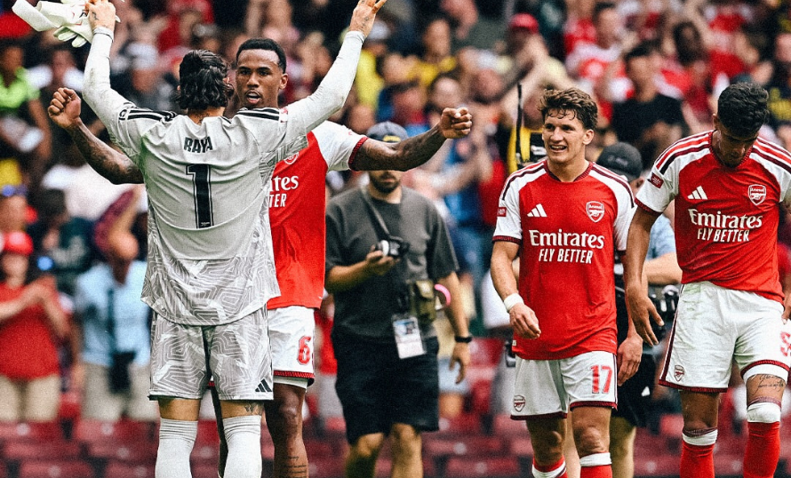 Arsenal goleó al Manchester City y ganó la Community Shield 2026