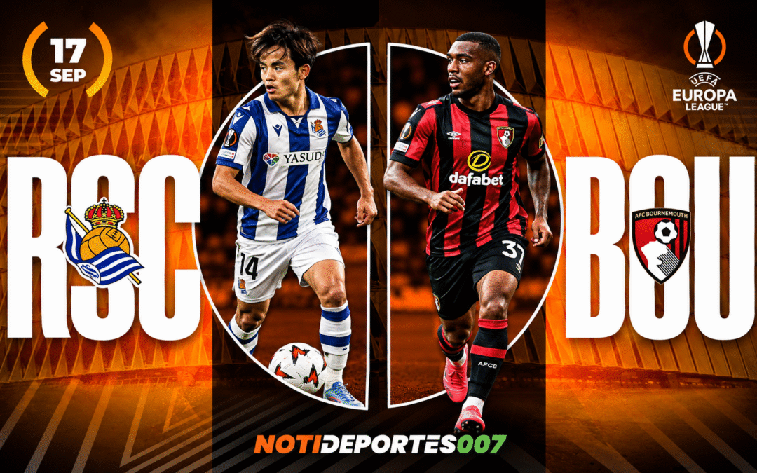 Real Sociedad vs Bournemouth: estreno europeo hoy en Anoeta