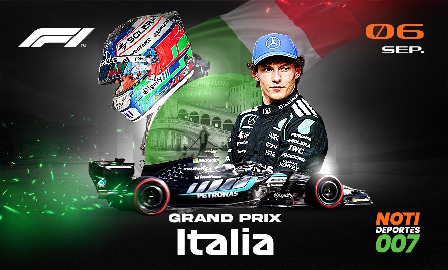 Kimi Antonelli hace historia en Monza: ganó el GP de Italia tras salir 19.º