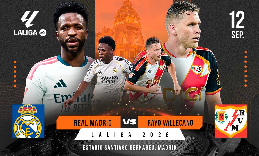 Real Madrid vs Rayo Vallecano: hoy el Madrid busca volver a la victoria