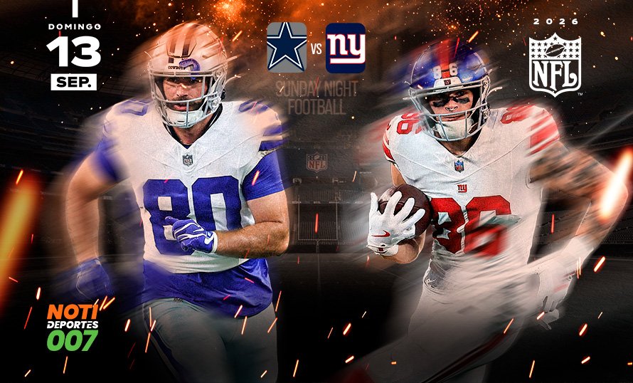 Cowboys vs Giants: hoy se enfrentan en el Sunday Night Football