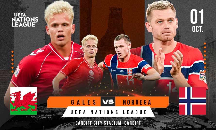 Gales vs Noruega: duelo clave por el Grupo A4 de la Nations League
